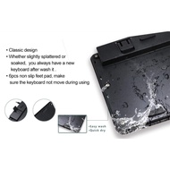 BoxWave Keyboard for GPD P2 Max (Keyboard AquaProof USB Keyboard, Washable Waterproof Water Resistan