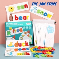 Card Mainan Anak Laki Laki Edukasi Balita Untuk Usia 3 Tahun Spelling