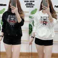 MODEL ZUE207 IMPORTED SUEDE HOODIE TOP KZ8266