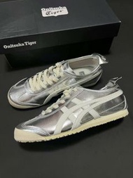 🌈 全新正品  Onitsuka tiger mexico 66 低幫波鞋 男女同款 銀色