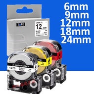 Print Label Tape Epson 6mm~36mm LW-200KT LW-220KT LW-K400 LW-500 LW-C410