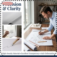 LIKE 100pcs Tracing Paper, 8.5 x 11 Inches Translucent Material Translucent Paper, Overlays A4 Size 