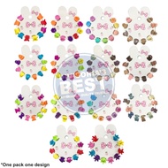 ♞HC-06 (12 cards) Glossy Mini Hair Clips Hair Clams Hair Clams Hair Clamps Hair Accessories