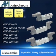 MVSC-220-4E1 DC24 AC220v 4E2C 4E2R MINDMAN solenoid valve