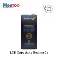 LCD Touchscreen A1K Realme C2 Meetoo Black Original LCD A1K Realme C2