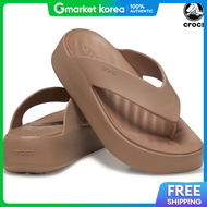 Crocs | รน Getaway Platform Flip 209410-2Q9 สลาเตบราวน