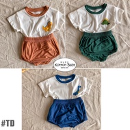TOMOTOES - 0-4 years || T-SHIRT + PANTS set (1 set) KIDS CASUAL SLEEPWEAR PAJAMA catalog CTDD TD