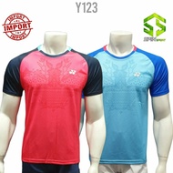 [Y123A] Imported Go Premium Quick Dry Badminton Shirt Badminton Shirt Sports Jersey Men's Men's Man 