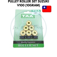 SUZUKI V100 V 100 FRONT PULLEY ROLLER SET 10GRAM