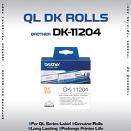 Brother Original DK-11204 17mm x 54mm Labels For Appointment Card & Small Address