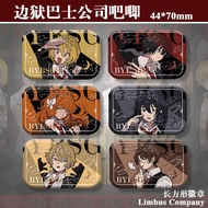 Limbus Company Badges Pins Ishmael Hong Lu Faust YiSang Women Brooch Cartoon Creative Cosplay Brooch