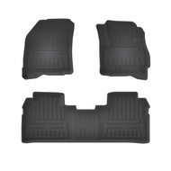 【หนาพิเศษ】พรมปูพื้นรถยนต์ MITSUBISHI XFORCE HEV 2025-โฉมปัจจุบัน 3D พรมรถ TPE100% กันลื่นทนต่อการสึ