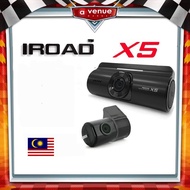 IROAD X5 32GB DASH CAM FRONT & REAR VIEW FULL HD RECORDINGS