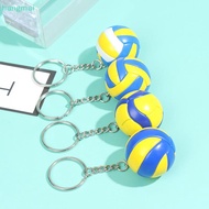 {hangmai} Volleyball Keychain Mini PVC Volleyball keychain bag car keychain Ball Key Ring {hot}