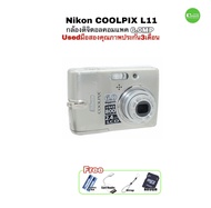 Nikon COOLPIX L11 Compact Digital Camera 6MP 3X Lens กล้องคอมแพค รุ่นเก่าย้อนยุค กล้องโทนฟิล์ม Old model retro มือสองคุณภาพประกัน3เดือน