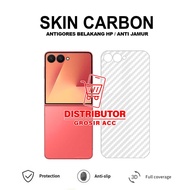 SAMSUNG Z FLIP 7 SAMSUNG Z FOLD 7 SKIN CARBON TRANSPARENT ANTI-SCRATCH BACK SAMSUNG Z FLIP 7 SAMSUNG