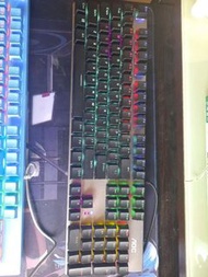 RGB 青軸 機械鍵盤 AOC GK410