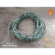 (CUT) KP Rope 6mm x 10mtr Colour GG & White Tali KP | 4 STR | Warna Putih & GG | Tali Rawai | Tali S