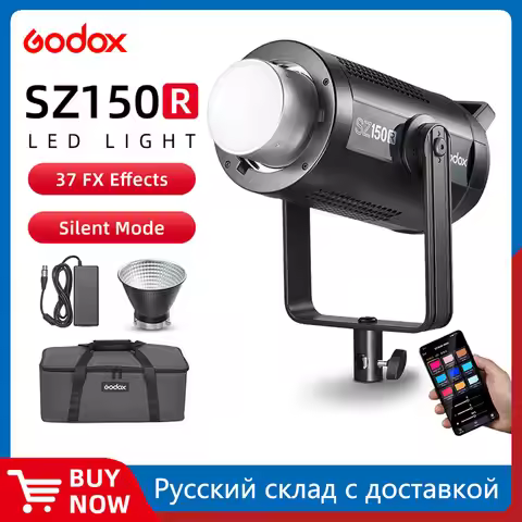 Godox SZ150R 150W RGB LED Video Light Bowens Mount 2.4G Wireless X System for Photography Studio
