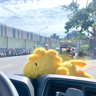 Woodstock小黃鳥玩偶公仔-史奴比好友糊塗塌客-趴姿