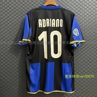 Inter Milan Main Shirt 2008/09 No. 10 Adriano 8 By Football Ibrahimovic HDKF