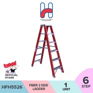 Toyogo HFH5526 Fiber 2 Side Ladder (6 Step)