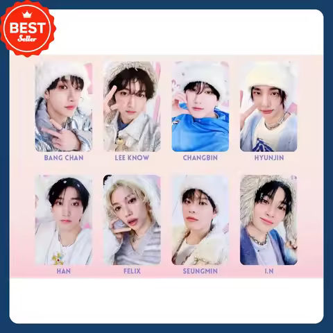Kpop Korean Idol Felix Hyunjin 5TH FANMEETING Photo Cards Seungmin Han Changbin Lee Know I N Bangcha