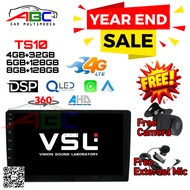 TS10 8-Core Android Player ( 9" / 10" QLED | 4G LTE | CarPlay | Android Auto | DSP | AHD)