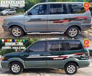 STIKER MOBIL KIJANG KRISTA  LGX  KAPSUL PANTHER CARRY FUTURA CUTTING STICKER LIST BODY SAMPING