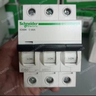 MCB 50A 3P IC60N SCHNEIDER ORIGINAL TERBARU