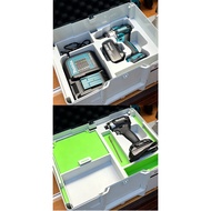 [3D Printing Double Lining Box] Suitable for Festool M237 Toolbox, Can Store Makita DTD173 Screwdriv