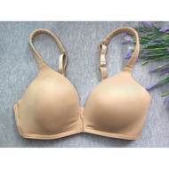 Light Brown Bra Not Used Size 32D No Underwire Foam Padding (D6)