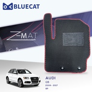 BLUECAT [Z-Mat] Full Set Car Mat AUDI Q5 (8R) [2009 - 2017] Special Customization Carpet 99.99% Fit 