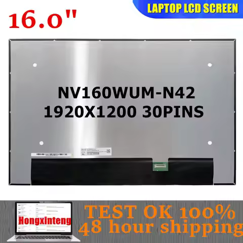NV160WUM-N42 NV160WUM N42 Original NEW 16.0INCH 1920X1200 30PINS IPS SCREEN For Dell Vostro 16 5630