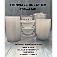 Thinwall round 250m screw contents 25pcs dm brand