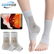 GOBYGO Graphene Ankle Protector Warmth Cold Protection Wormwood Self-Heating Sleeve Wrist Ankle Spra