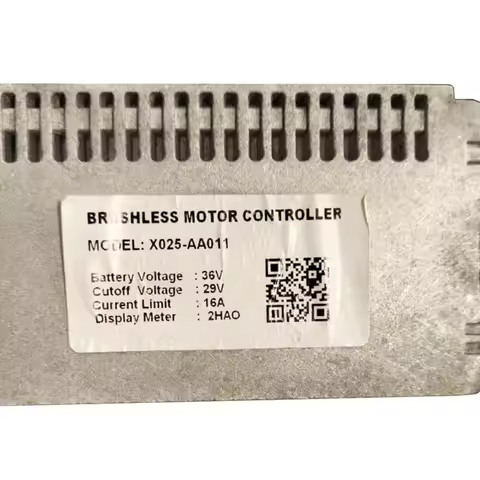 Ebike Brushless Motor Controller 36V 16A Speed Controller for 2HAO General X025-AA011 for Electric B