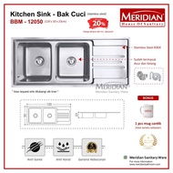 PROMO TERBATAS MERIDIAN Kitchen Sink Stainless BBM 12050