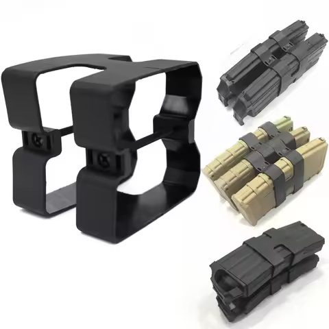 Tactical Dual Rifle Magazine Parallel Link for M4 A1 Rifle Mag Coupler Clip Airsoft Magazine Connect