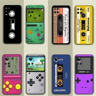 Phone case for Realme Narzo 50 50a GT neo 3 Q3 Q3i GT2 Q5 pro 5G TPU Black soft shell case Retro Gam