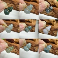 缅甸A货翡翠【翡翠 葫芦 福禄 一件价】Myanmar Type A Jadeite Jade Gourd Pendant for Each