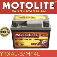 Motolite MF4L-B Maintenance free Motorcycle Battery YTZ5S YT4L-BS YTX4L-BS MF4LB YTX4L 4L [ ORIGINAL