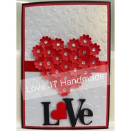A6 Size Handmade Card Greeting Card Wishes Card Love Card