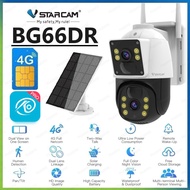 【VSTARCAM】BG66DR 4G LTE SiM SHD 1296p 3.0MP กล้องวงจรปิดใส่ซิม เลนส์กล้องคู่ พร้อมแผงโซล่าเซลล์ มีแบตเตอรี่ในตัว 8000mAh