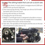 Motoclasic GO Kart Fun คลัตช์อัตโนมัติแรงเหวี่ยง3/4 "12ฟัน35โซ่สำหรับ Karting รถเครื่องยนต์คลัทช์อัต