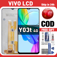 LCD VIVO Y03t 4G Compatible For Original Glass Touch Screen Digitizer