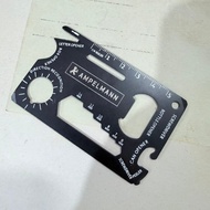 [Mumu House] AMPELMANN Berlin Traffic Light Villain Multifunctional Stainless Steel Tool Card | EDC 