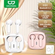 GOOJODOQ Earphone Light Weight Earphones with Bluetooth 5.3 |   Semi-open Stylish Long Lasting Batte