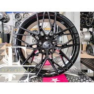 NEW SPORT RIM 17 INCH RM1620 4PC X50 S70 CRV HRV CIVIC EXORA PASSAT (KENA BELI 2KALI 1PAY 2PC 1BOX P