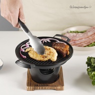 Japanese One Person Cooking Oven Mini BBQ Alcohol Stove Barbecue Grill Detachable Japanese Smokeless
